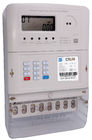 O STS trifásico rachado pagou antecipadamente medidores, protetor Power Enery Meter da calcadeira do interruptor da carga
