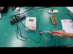 Display LCD de três fases de tarifa dupla pré-pago pré-pago medidor