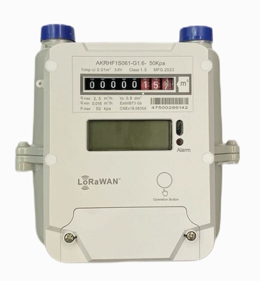 Medidor de gás LORAWAN pré-pago STS AMR